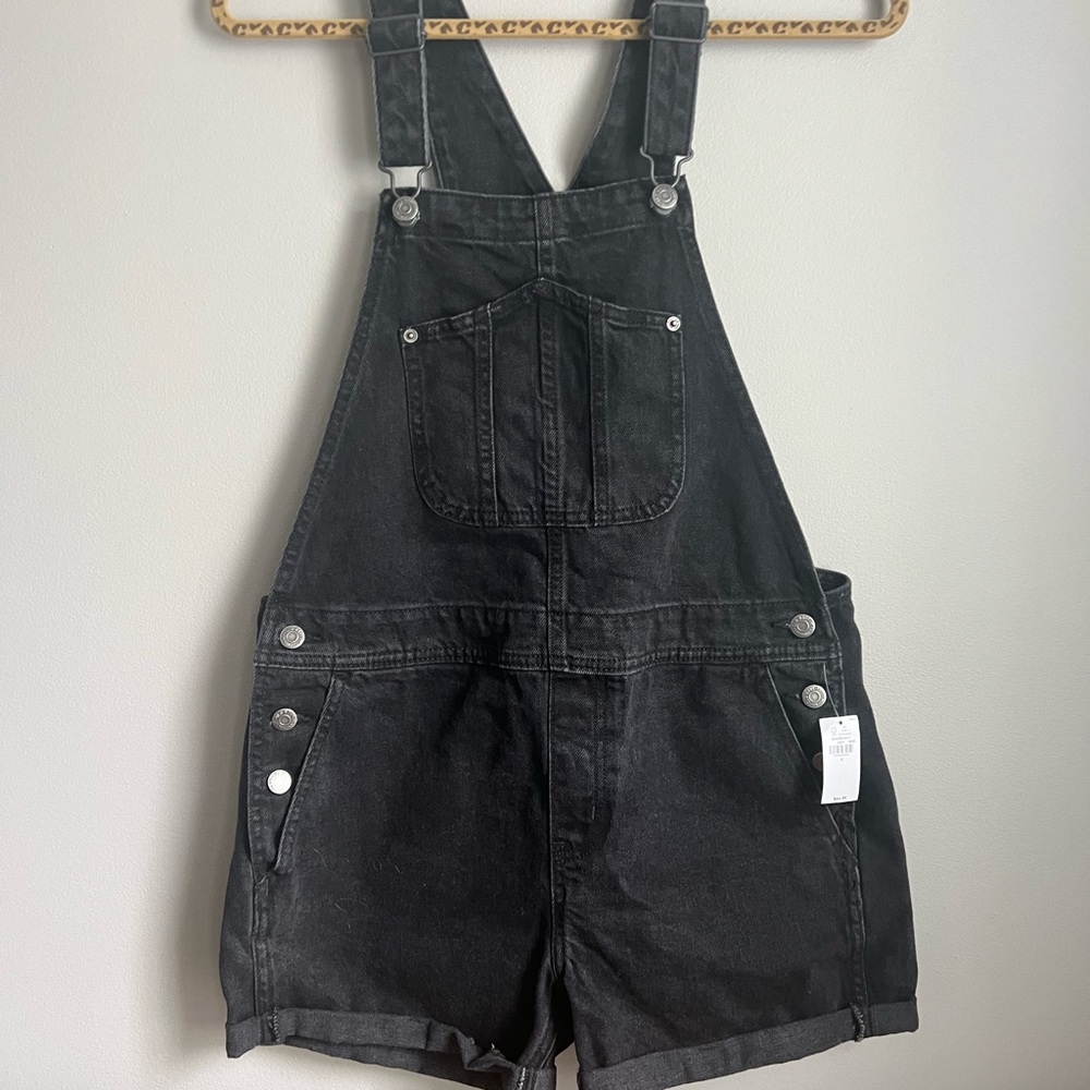 NWT Old Navy Black Shorts overalls